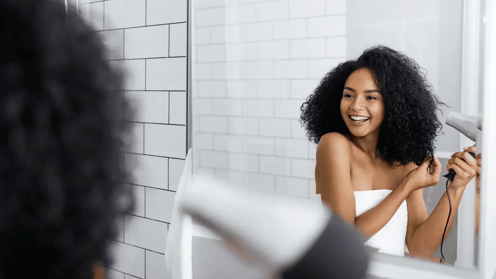 Droog haar verzorgen met natuurlijk haarproducten